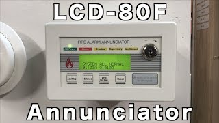 What is a Fire Alarm Annuncatior LCD80F [upl. by Louth]