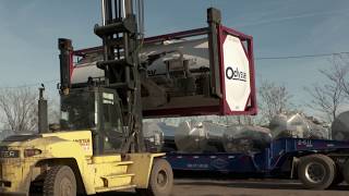 Odyssey Logistics  Chemical Bulk Intermodal ISO Tank Overview [upl. by Aerdnua]