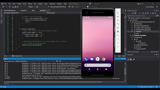 Java Android App in Visual Studio 2019  Getting Started [upl. by Behah]