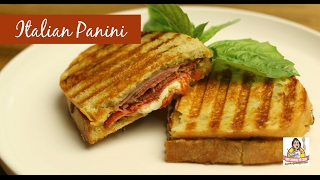 Italian Panini Sandwich  Cuisinart Griddler GR4N  Amy Learns to Cook [upl. by Subir276]