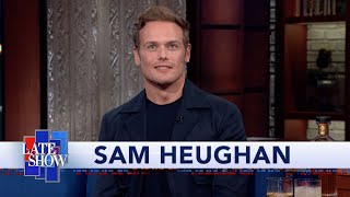 Sam Heughan Expect Lots Of Drama In The New Season Of quotOutlanderquot [upl. by Eitac]