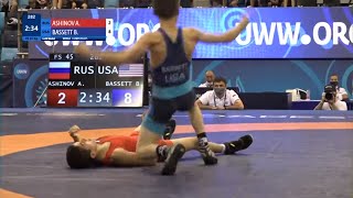 Bo Bassett brings home 🥇 at the Cadet World Championships [upl. by Armalla5]