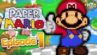 Paper Mario Gameplay Walkthrough Part 1  Prologue A Plea from the Stars [upl. by Ahtanamas]