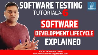 Software Testing Tutorial 6  Software Development Life Cycle SDLC [upl. by Avid]