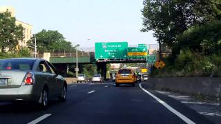 Grand Central Parkway Exits 13 to 3 westbound [upl. by Loftis]