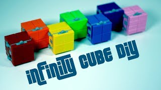 Infinity Cube DIY  LEGO Infinity Cube Tutorial [upl. by Nodlehs]