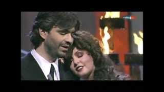 Sarah Brightman and Andrea Bocelli  POR TI VOLARE Live [upl. by Galina]