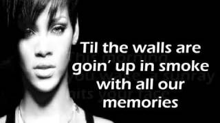 Rihanna ft Eminem  Love The Way You Lie  Part 2  LYRICS on Screen [upl. by Laekim]