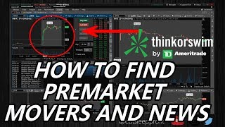 How To Find Premarket Runners and Scan for News  How To Series [upl. by Juanne]