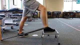 Self Mobilization to Improve ANKLE Mobility [upl. by Aenad]