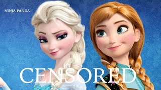 FROZEN  Unnecessary Censorship  Try Not To Laugh [upl. by Rehptosirhc81]