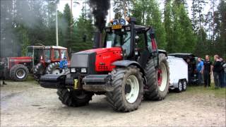 Valtra 8950 Tehonmittaus  Dyno test [upl. by Nirehtac]