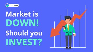 Market Today Why Market is Down  Should you Invest in Stocks When Market is Down  Stock Market [upl. by Nhguaval]