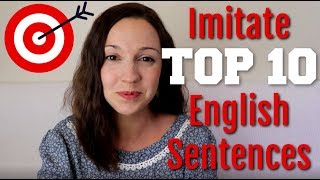 How to Pronounce TOP 10 English Sentences [upl. by Naitsirhc]