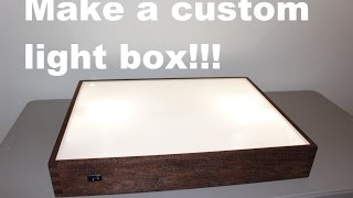 How to build a light box [upl. by Madea]