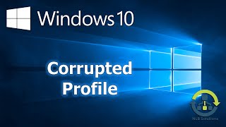 How to recreate a corrupted profile in Windows 10 Step by Step guide [upl. by Rosette]