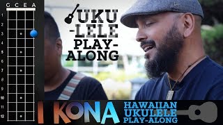 quotI Konaquot Hawaiian Ukulele PlayAlong [upl. by Nostaw536]