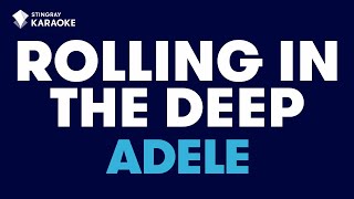 Adele  Rolling In The Deep Karaoke with Lyrics [upl. by Esther]