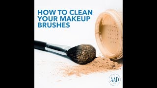 How to clean your makeup brushes [upl. by Aimas]