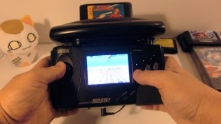 Genesis 32x running on modified Sega Nomad external pad and other features [upl. by Rocky]