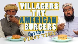 Tribal People Try American Burgers For The First Time [upl. by Erastatus49]