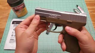 Umarex XCP bb gun Pistol Review co2 bb gun shooting and full review [upl. by Ogu]