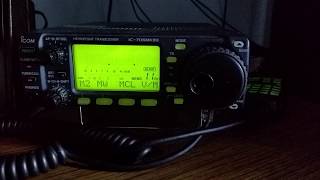 ICom IC 706 MK II G  Quick repeater programming [upl. by Enilasor]