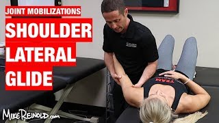 Shoulder Lateral Distraction Joint Mobilization [upl. by Muslim]