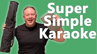 Simple Karaoke Setup for Mobile DJs  Add Another Component to your Services [upl. by Kathe]