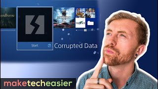 How to Fix Corrupted Data on PS4 [upl. by Nelak153]