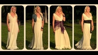 How to wear a maxi dress  style it from casual to formal [upl. by Normalie816]