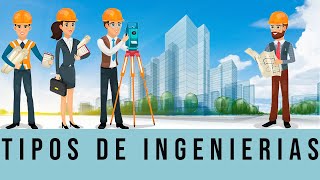 21 Tipos de Ingenierías  Carreras de Ingeniería explicadas [upl. by Berne]