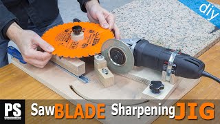 Saw Blades amp Router Bits Sharpening Jig [upl. by Leval]