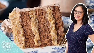 How To Make A Classic German Chocolate Cake [upl. by Micco]