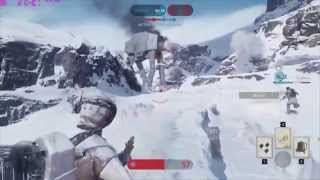 Star Wars Battlefront 45 Minutes Of Gameplay [upl. by Nytram736]