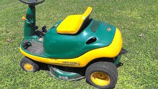 MTD Yard Man Yard Bug Grass Catching Riding Mower [upl. by Faxan]