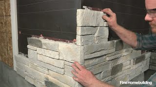 How to Install StoneVeneer Siding Panels [upl. by Haididej171]