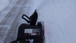 MTD Yard Machines 21quot 35 HP 2 Stroke Snowblower [upl. by Richter705]