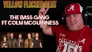 YELLOW FLICKER BEAT  The Bass Gang Acapella Cover ft Colm McGuinness REACTION VIDEO [upl. by Jarid]