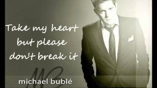 LOVE  Michael Buble  Lyrics [upl. by Aliab]