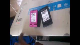 How to use incompatible ink cartridges on all Hp Deskjet printer [upl. by Robma]