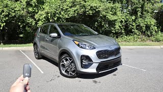 2022 Kia Sportage SX Start Up Test Drive Walkaround and Review [upl. by Sifan]