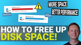 How to Fix Windows 10 Low Disk Space [upl. by Isoais176]