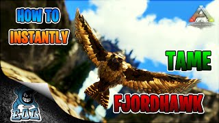 ARK Instantly Tame Fjordhawk [upl. by Aihsilat]