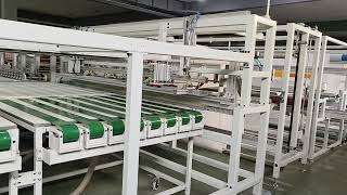 Richpeace Fully Automatic Bedding Sheet Sewing Line [upl. by Mad]