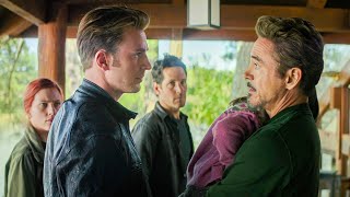 Steve Natasha amp Scott Meets Tony Stark Scene  Avengers Endgame 2019 Movie Clip [upl. by Ender108]