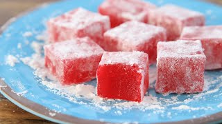 Turkish Delight Recipe  Lokum Recipe [upl. by Bourne245]