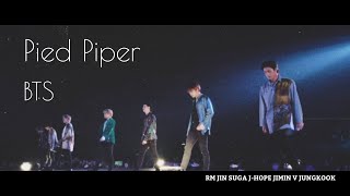 Pied Piper【BTS방탄소년단】Stage Mix 日本語字幕 [upl. by Alyl]