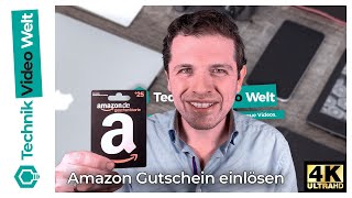 Amazon 🛍️ Geschenkgutschein einlösen [upl. by Rooker969]