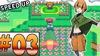 Pokemon Platinum Walkthrough Part 3  Eterna City amp Gym Leader Gardenia SPEED UP [upl. by Abernon]